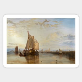 High Resolution William Turner The Dort 1818 Sticker